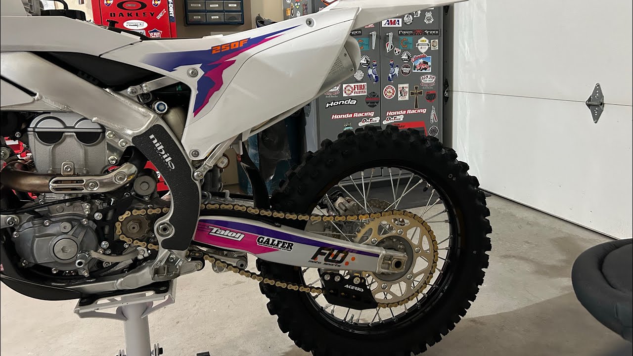 2024 YZ250F Bike Setup Part 2 #blucru #yamaha #yz250f