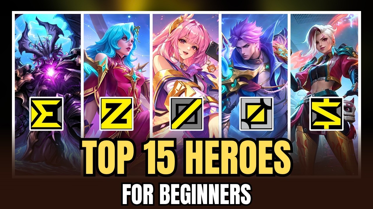 Top 15 Easy Heroes to Climb Rank in Mobile Legends