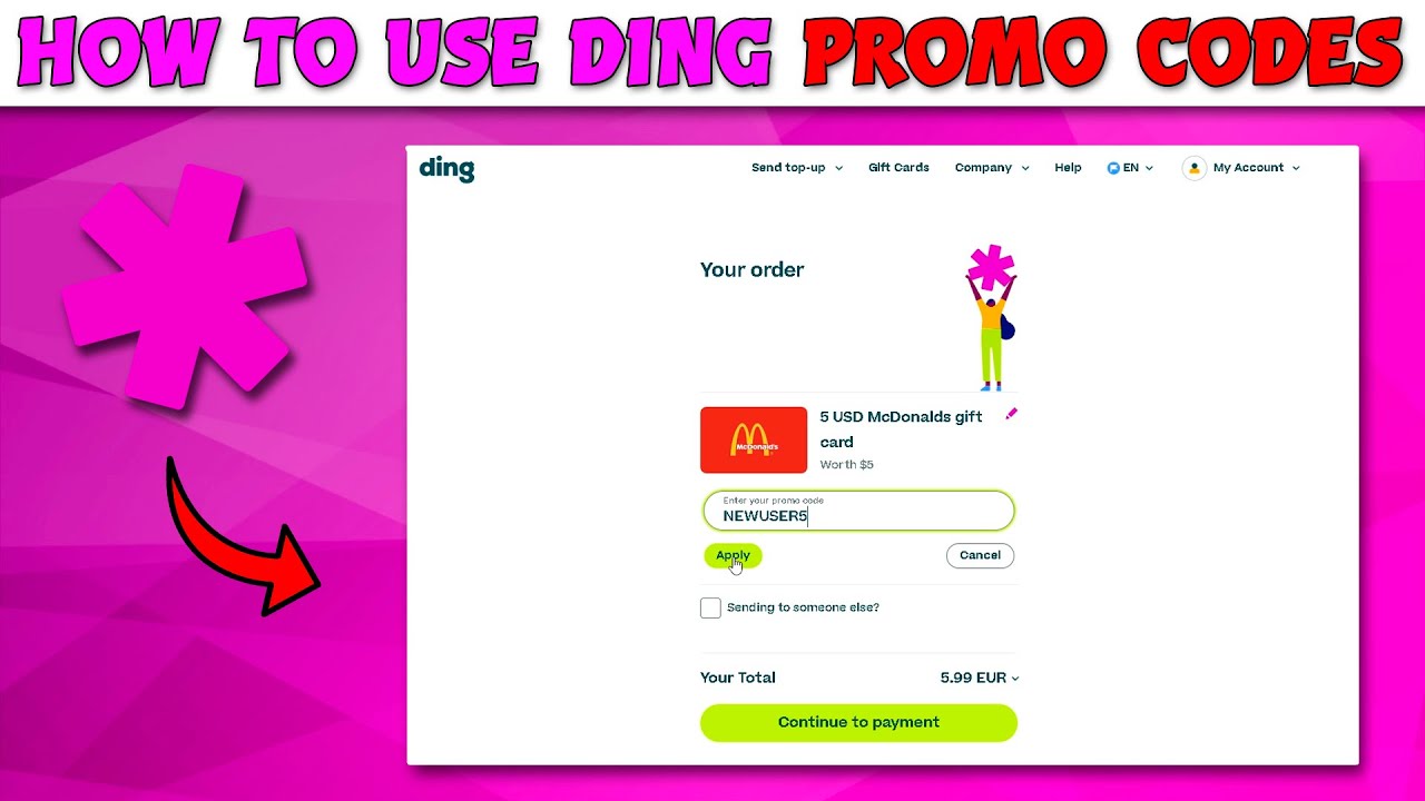 How To Use Ding Promo Codes 2025
