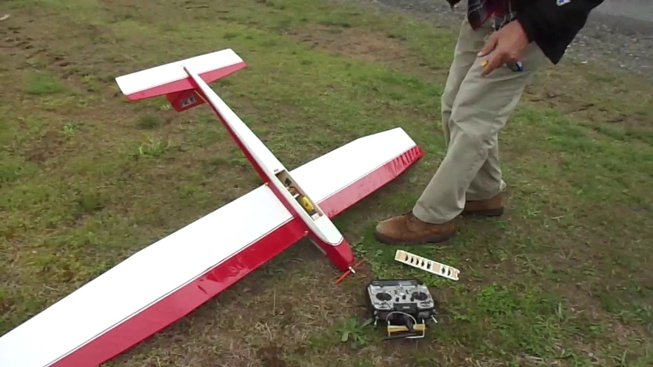 Vintage GOLDBERG ELECTRA Motorglider with Air-to-Air Views