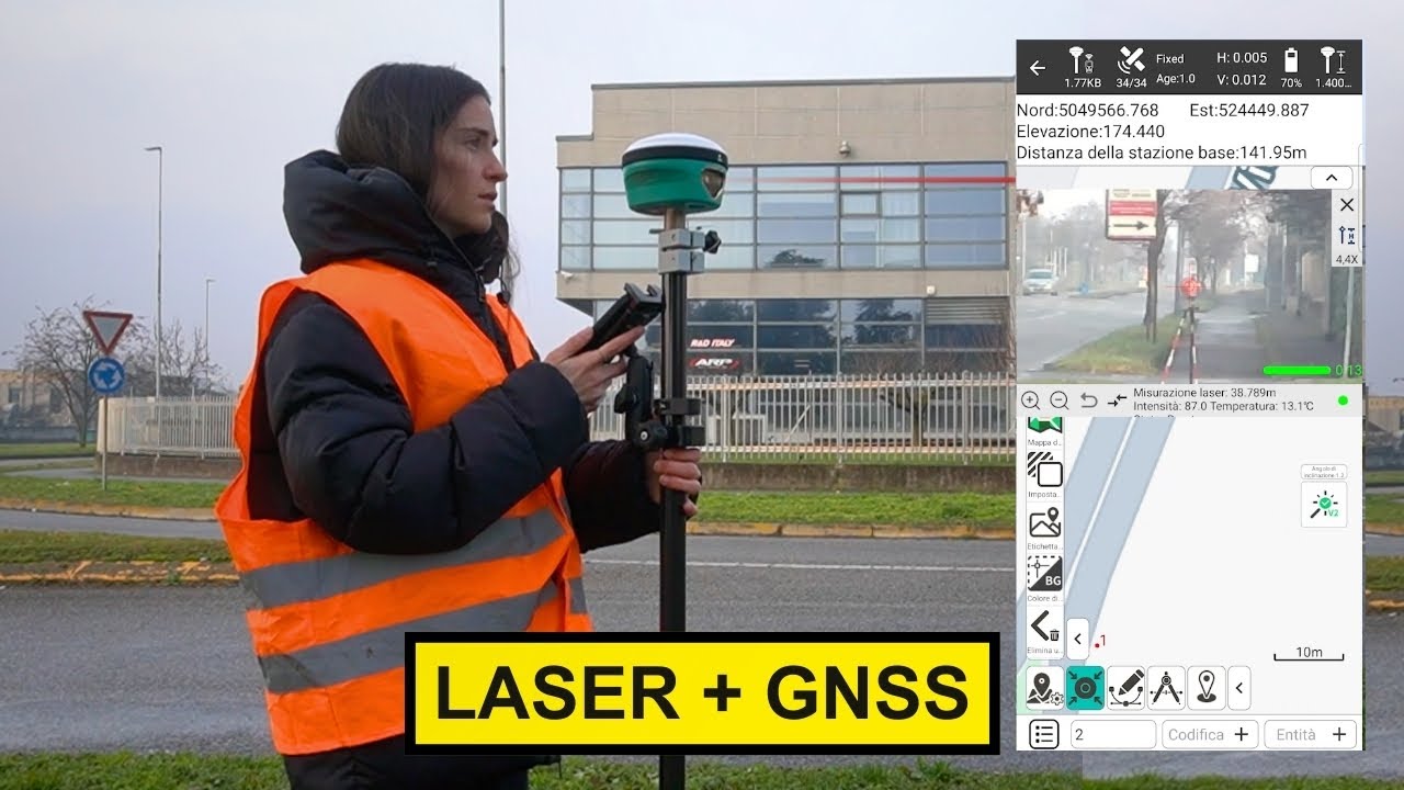 GNSS con laser sul campo: quando fa davvero la differenza | STEC SDI Pro