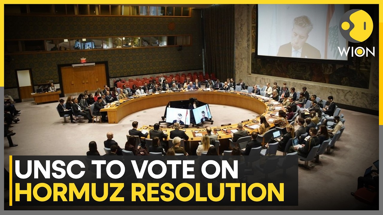 UN Security Council To Vote On Hormuz Resolution | Multiple Strikes Target Kharg Island | WION
