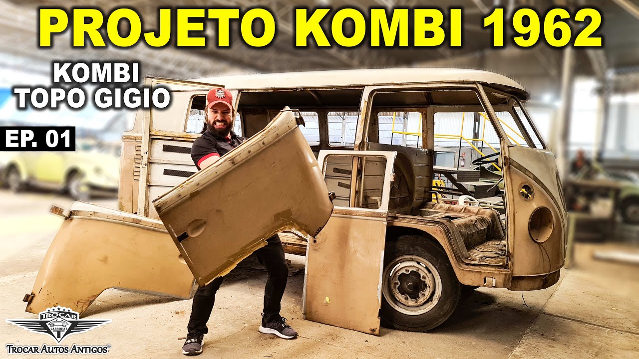 INÍCIO DA RESTAURAÇÃO! Kombi 1962 único dono, há gerações na mesma família | Kombi Topo Gigio Ep. 01