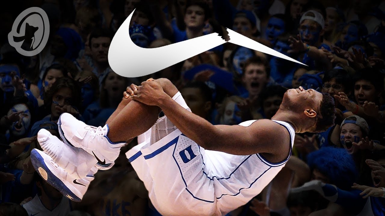 Сломанные кроссовки Nike от Legend of Zion