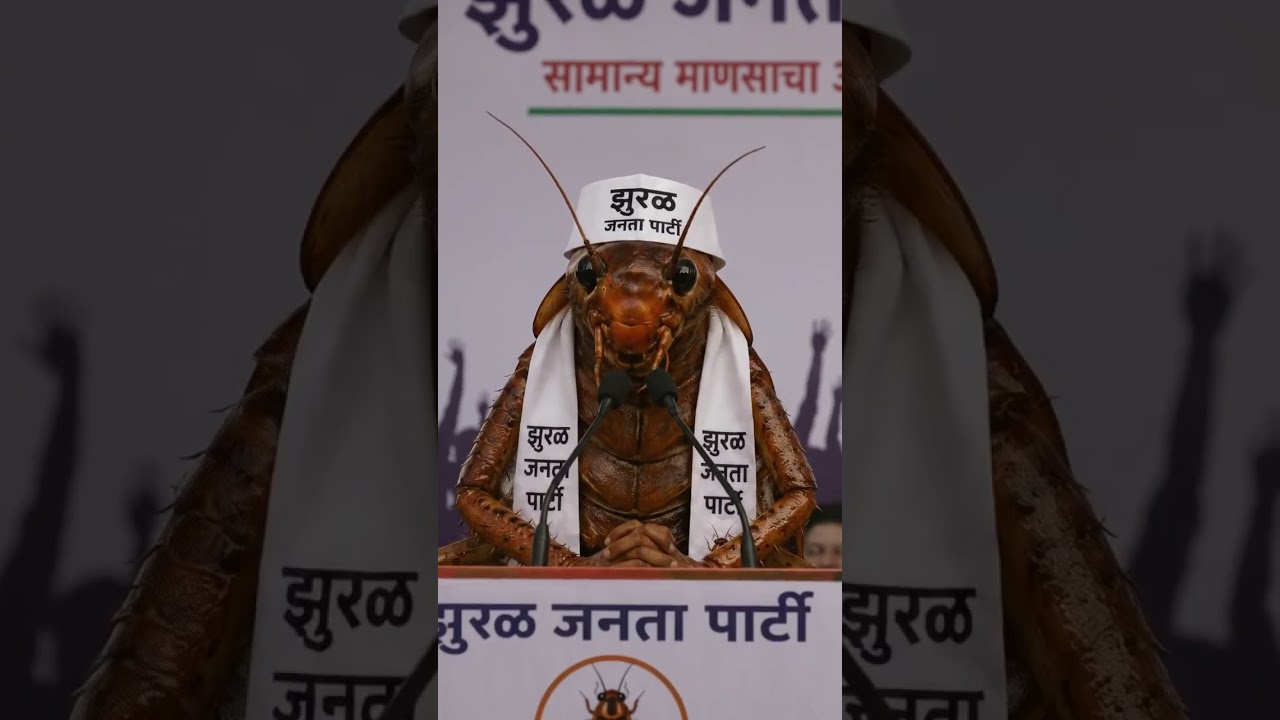 #pune #cjp #protest #cockroachjantaparty