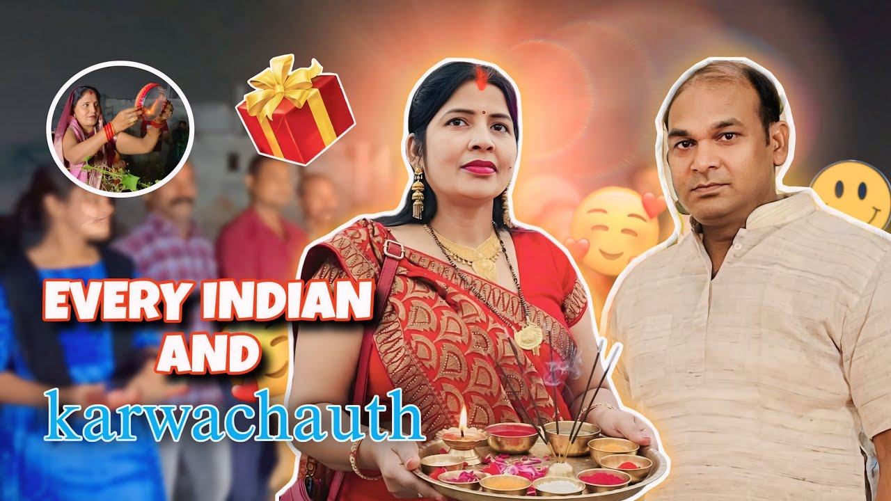 Every Indian And Karwachauth 😍 / karwa chauth vlog / 