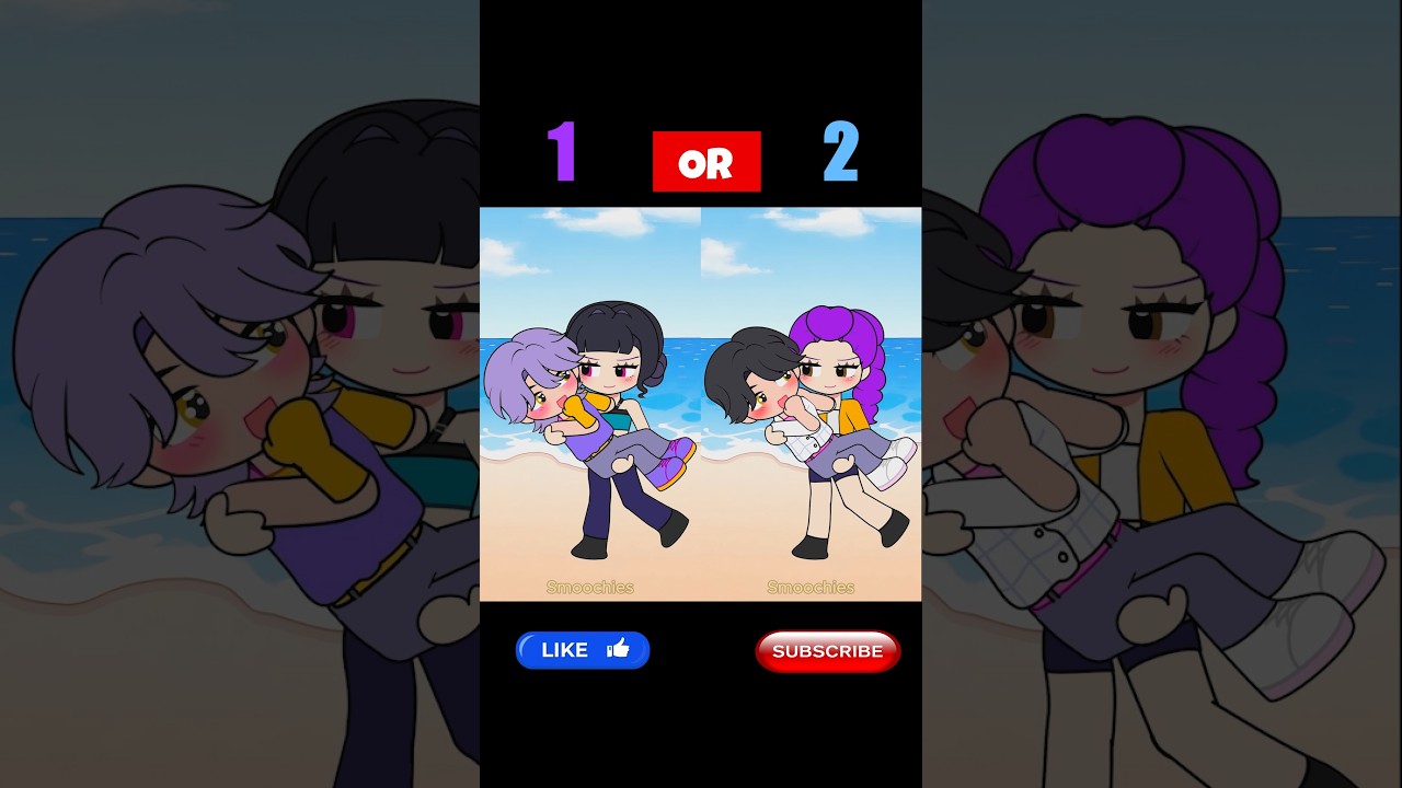 1 or 2? Happy Ending Wedding l Kpop Demon Hunter Animation 