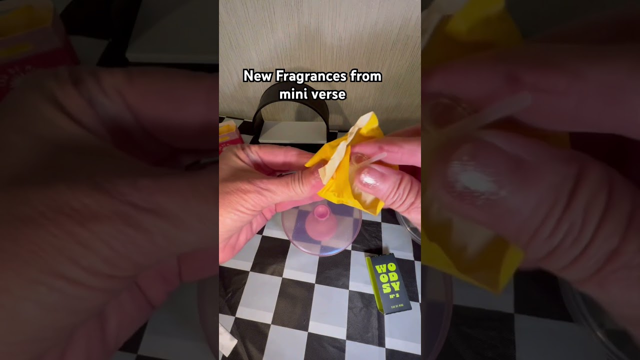 NEW mini Perfume Miniverse make it mini Fragrances ￼#shorts   #miniverse #amsr #perfume