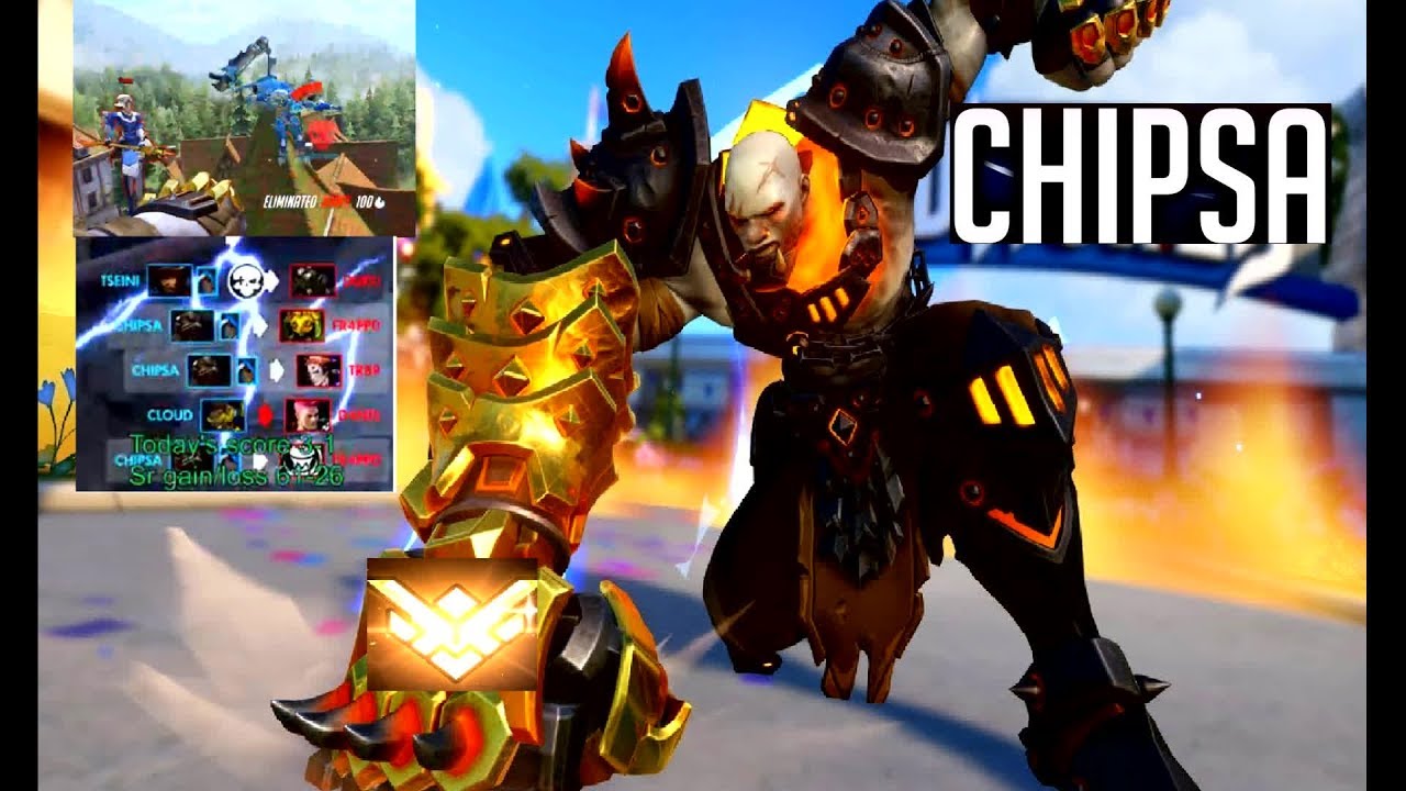 CHIPSA shows the skill on the doomfist!![S8 GRANDMASTER]