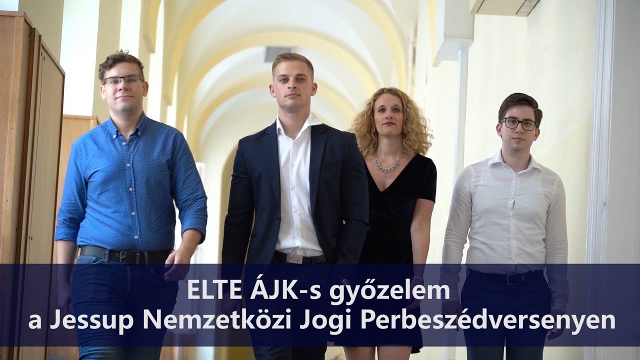 ELTE ÁJK-s győzelem  a Jessup Nemzetközi Jogi Perbeszédversenyen