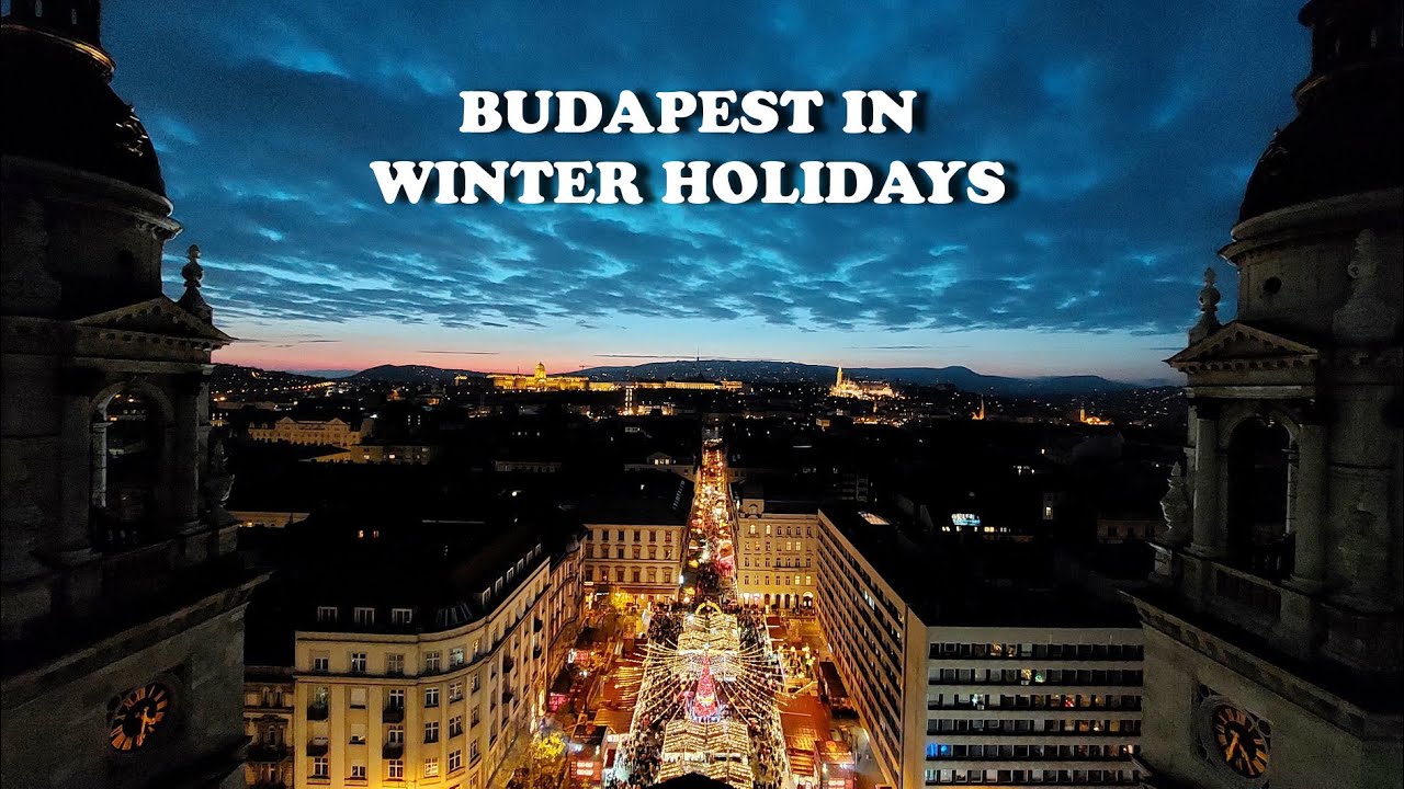 BUDAPEST IN WINTER HOLIDAYS - Walking Tour 4K (December 2025)