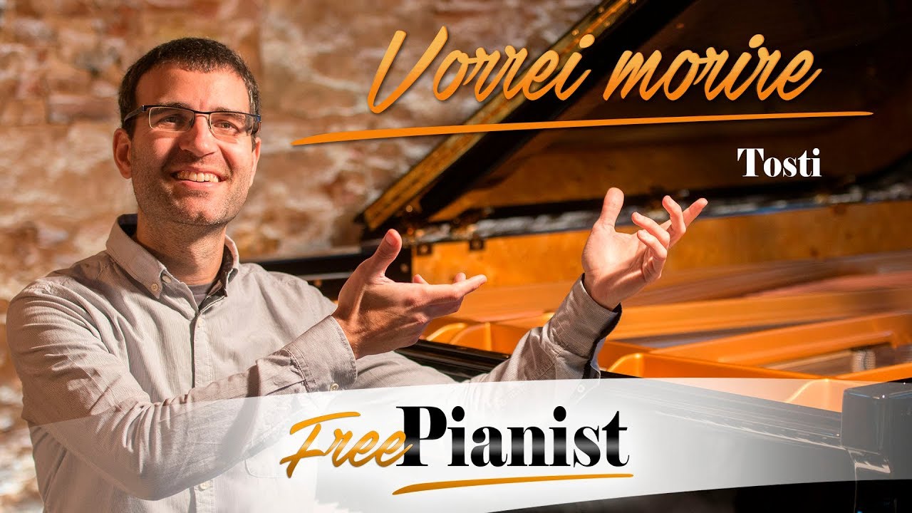 Vorrei morire - KARAOKE / PIANO ACCOMPANIMENT - Low voices - Tosti