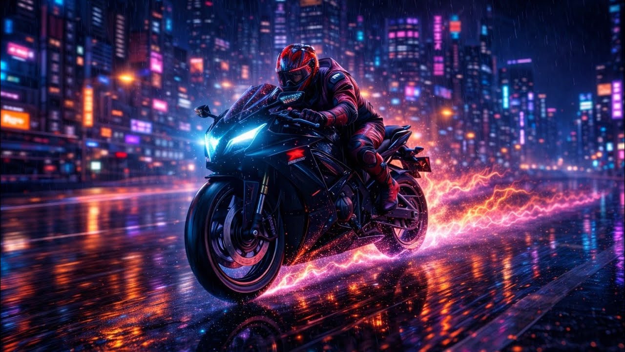 Cyberpunk Redline — High Energy Night Drive Music 🌃🏍️