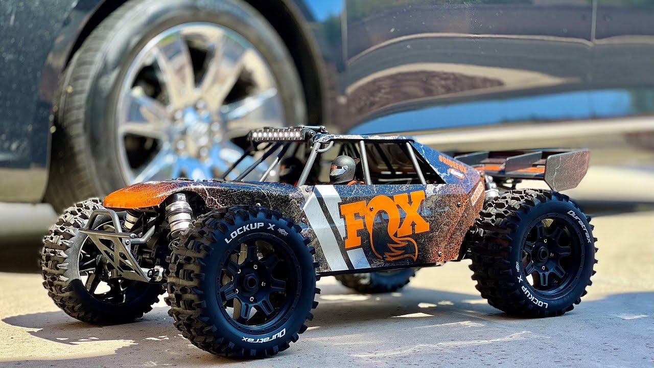 NEW LOSI DBXL-E 2.0 WITH 13T PINION & DURATRAX LOCKUP X TIRES. FRESH OUT THE BOX