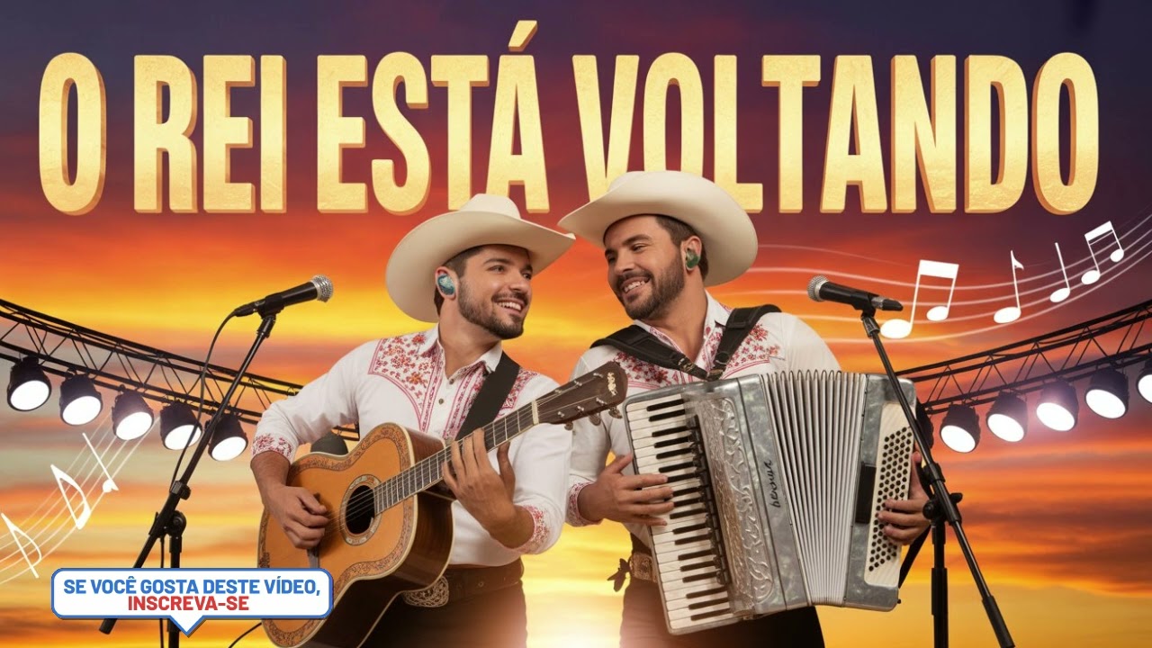 O REI ESTÁ VOLTANDO (Sertanejo Gospel) - HINO 547