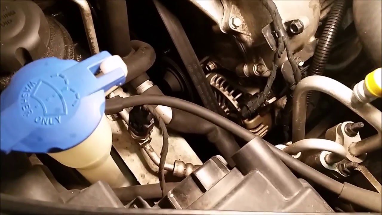 DIY Replace Alternator on  Hyundai Sonata 3.3L - V6 2006 - 2009 for less than $150