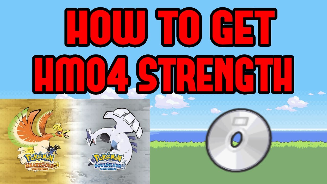 How to Get HM04 Strength in Pokemon Heartgold/Soulsilver