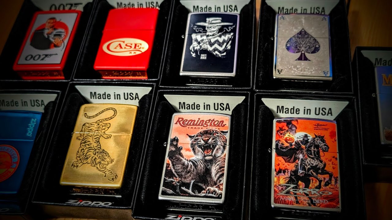 My Full Zippo Collection! The Annual Update 🔥