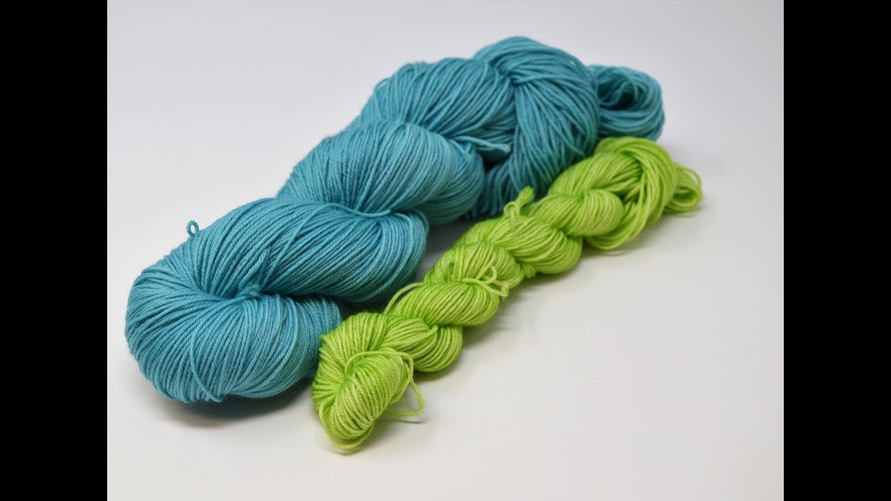 How To Dye Yarn - Solids