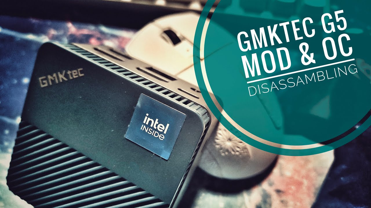 GMKtec G5 Kühlpaste ersetzen und übertakten