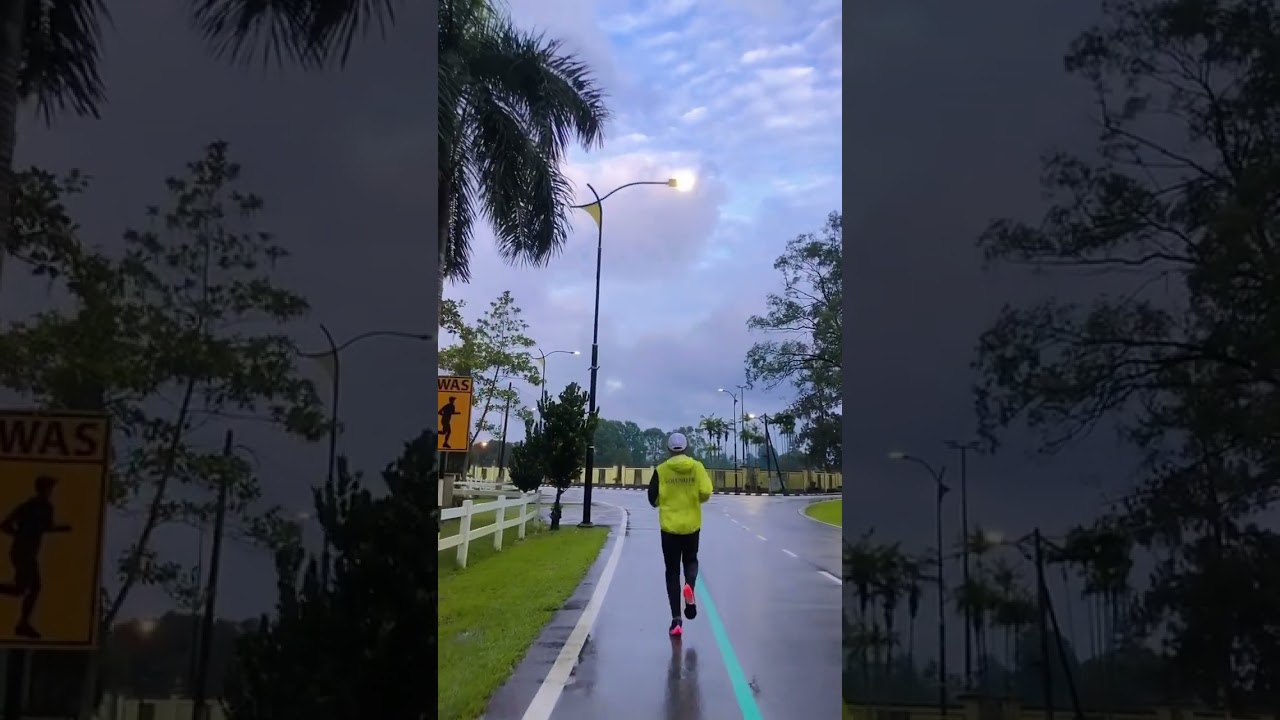 Long run make it Easy on the race (Pelari subuh) #malaysiarunner #running