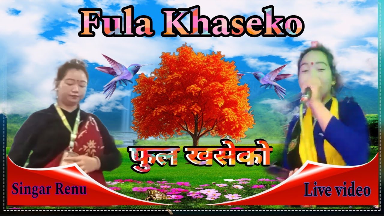 Fula Khaseko Nepali Cover Song Live Video||फुल खसेको||Singar Renu Magar|| सदा बहार लोक गित दिल बसेको