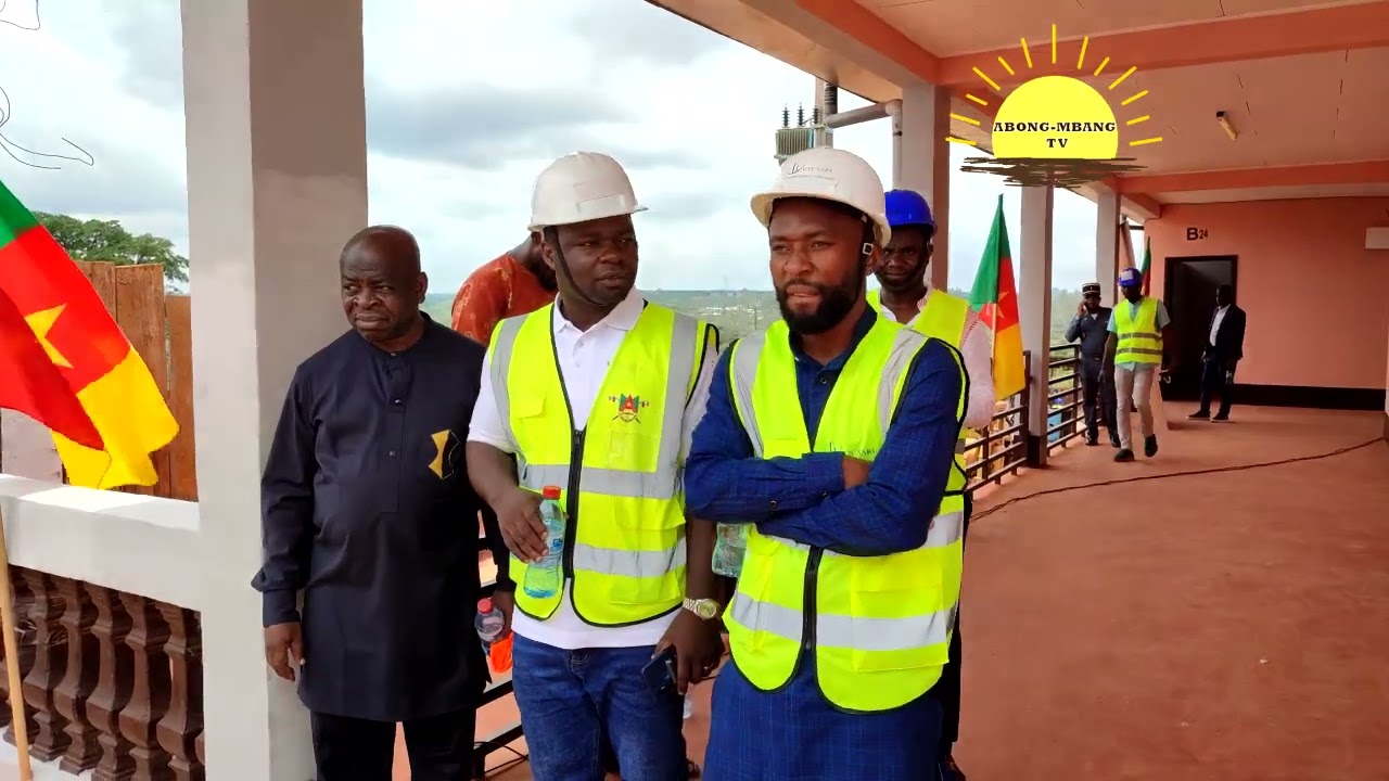 INAUGURATION MARCHE D'ABONG MBANG PAD