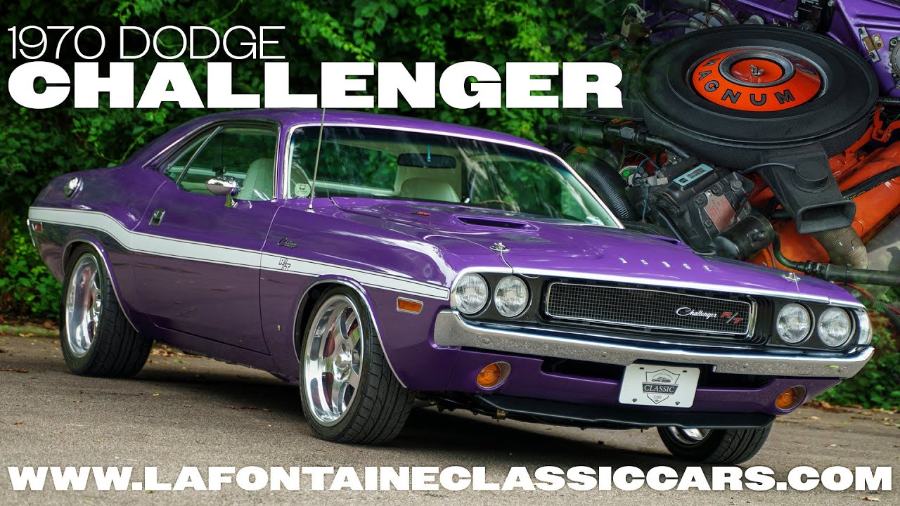 Реставрированный Dodge Challenger R/T 1970 года