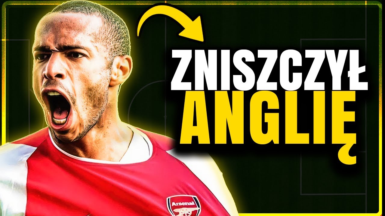 GENIUSZ, KT&Oacute;RY ZMIAŻDŻYŁ PREMIER LEAGUE - THIERRY HENRY