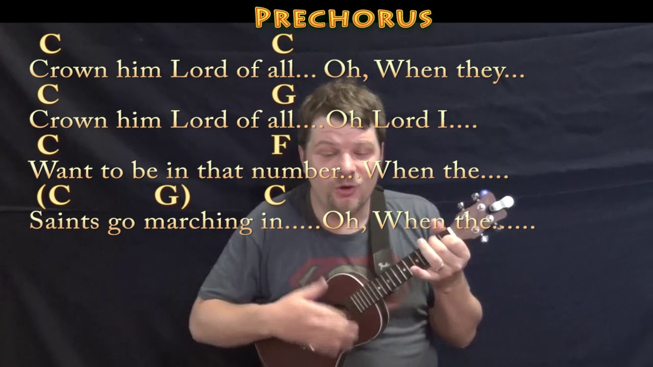 When the Saints Go Marching In (Hymn) Ukulele Cover in C with Chords/Lyrics