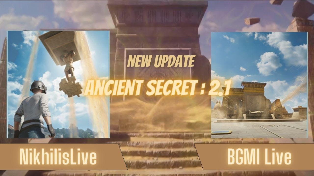 BGMI Live New Mode Rank Push | Update 2.1 rush gameplay | NikhilisLive 