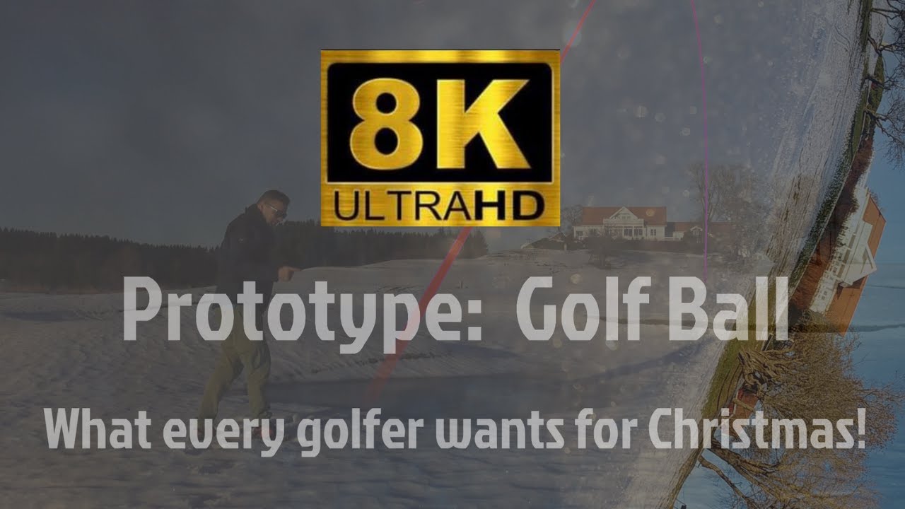 Whoopa Golf:  8K Prototype Golf Ball