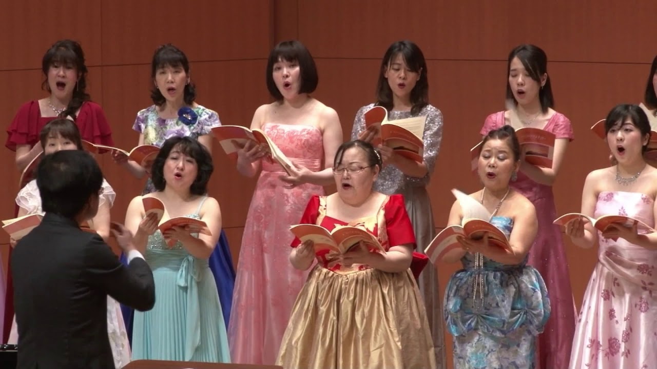 源田俊一郎指揮　女声合唱のための童謡メドレー「いつの日か」　福岡県同調会北九州支部 同唱会