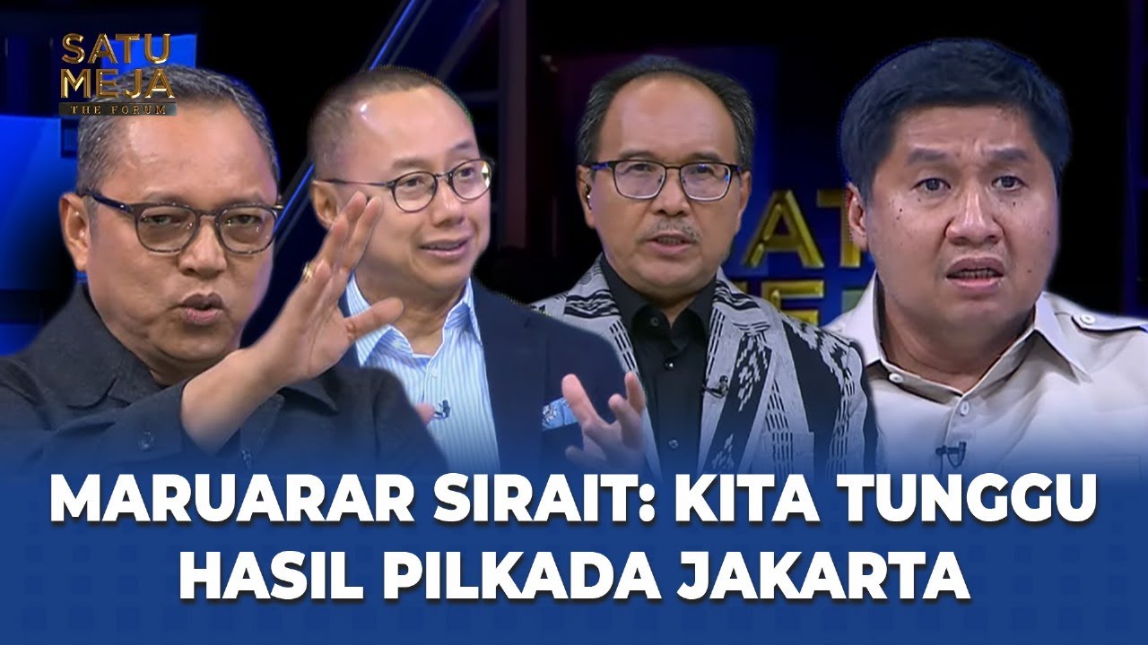 PDIP Tumbang di Jawa Tengah, Deddy Sitorus: Kalau Melawan Negara Pasti Tumbang | SATU MEJA