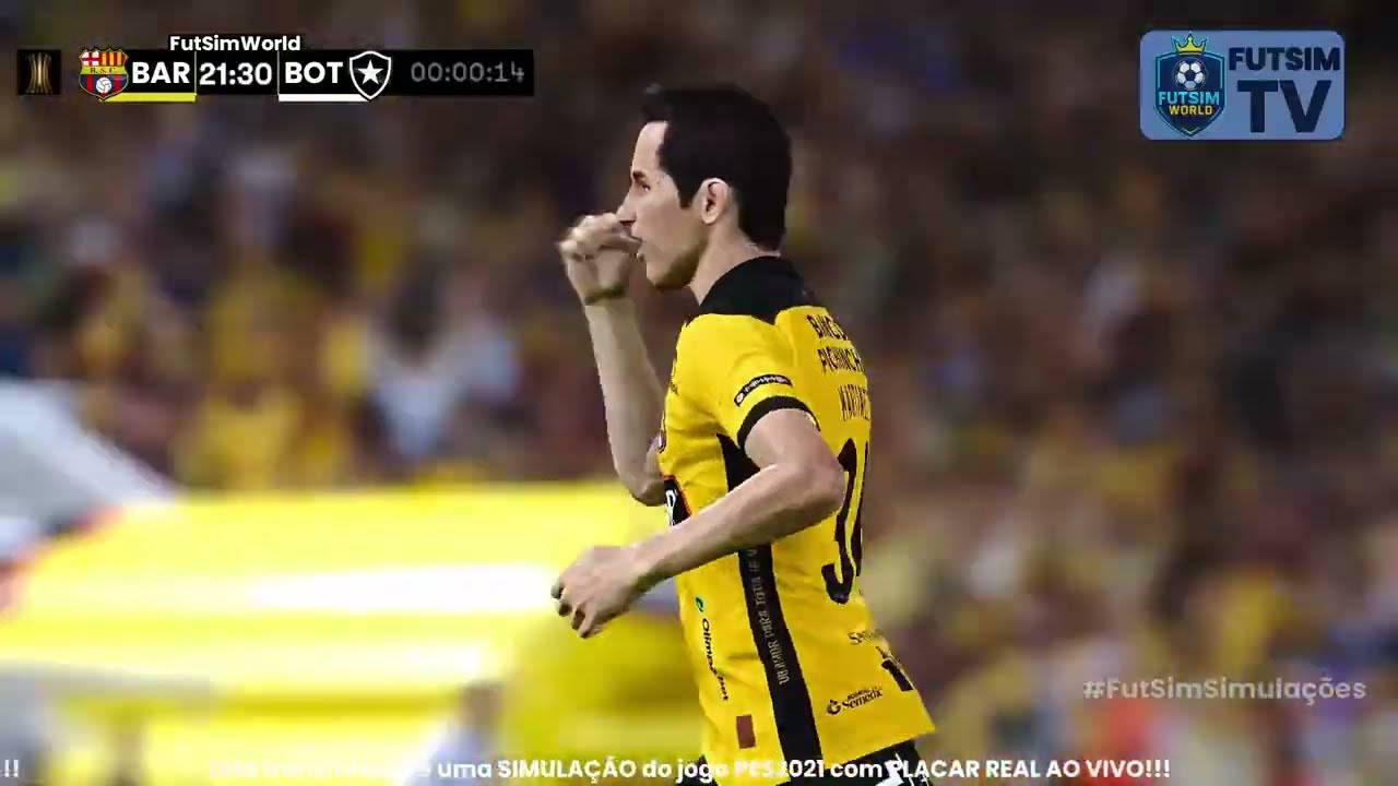BARCELONA x BOTAFOGO | Conmebol LIBERTADORES 2026 ⚽ PES 2026