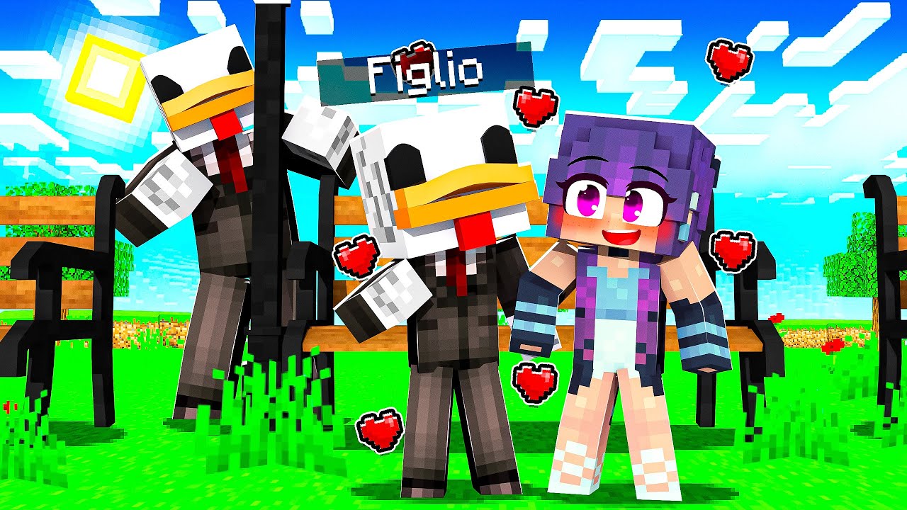 MIO FIGLIO HA UNA RAGAZZA SEGRETA SU MINECRAFT