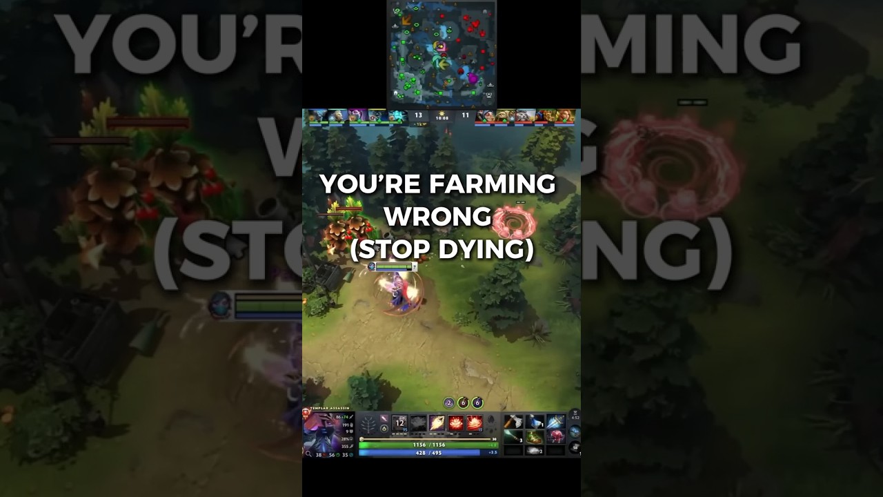 Секрет фарма без кормления 🧠💀 #dota2 #dota2shorts