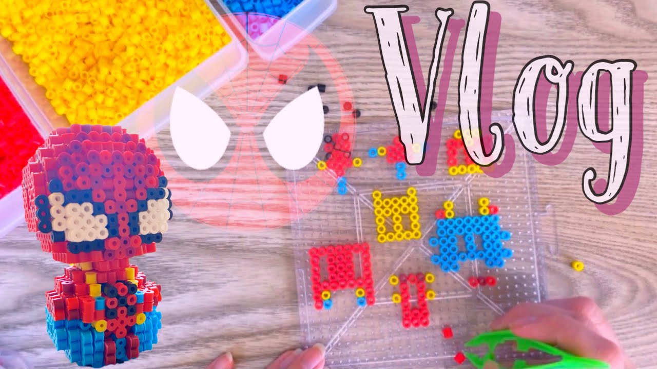 VLOG: Spider Man 3D Perler | Building Vlog |