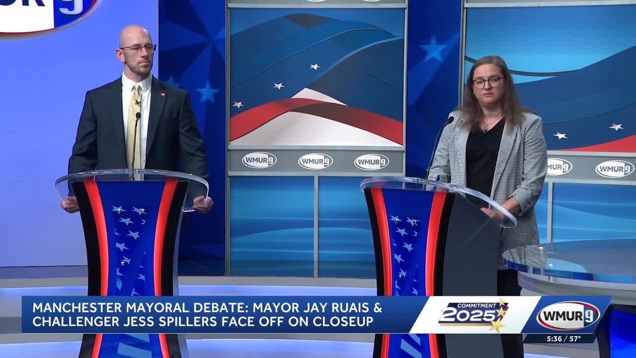 Manchester mayoral debate: Mayor Jay Ruais and challenger Jess Spillers face off on key issues