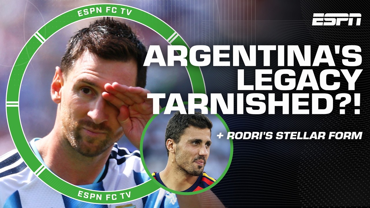 Was Argentina's behavior EMBARRASSING after a poor showing vs. Spain? | ESPN FC