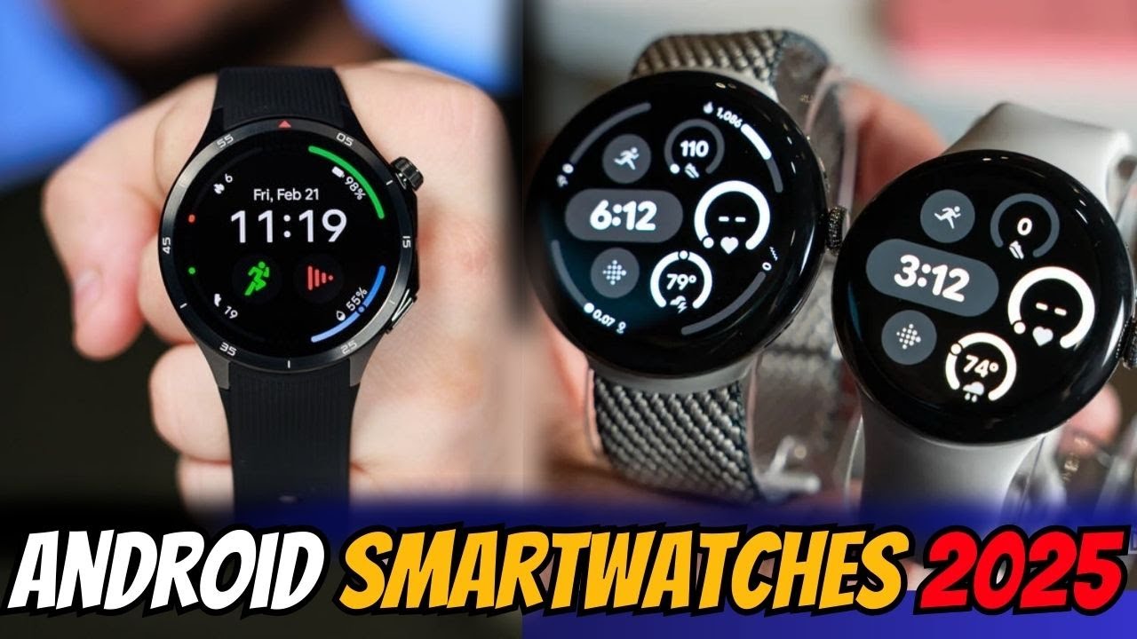 Best Android Smartwatches of 2025 Pixel, Galaxy, OnePlus & More! h