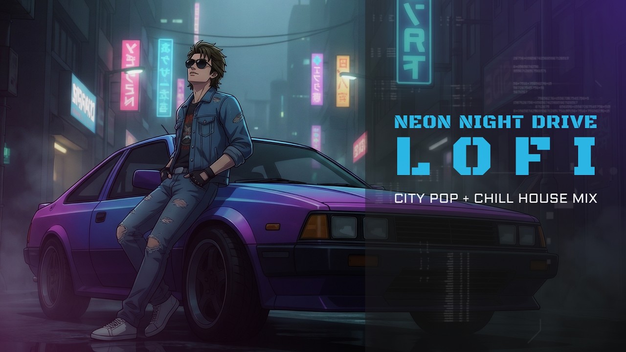 LoFi | City Pop + Chill House Mix (4H 50M)
