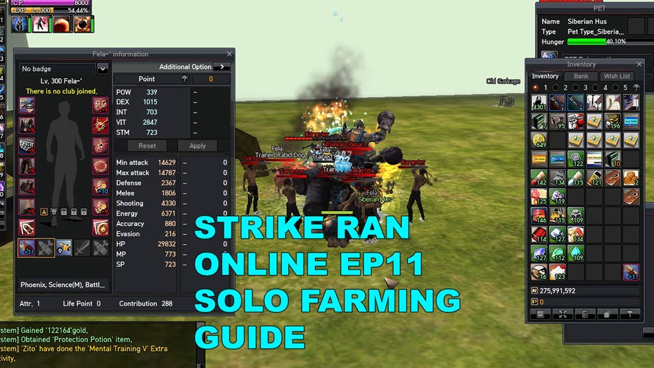 STRIKE RAN ONLINE EP11 | SOLO FARMING | GUIDE | FREEBIES |