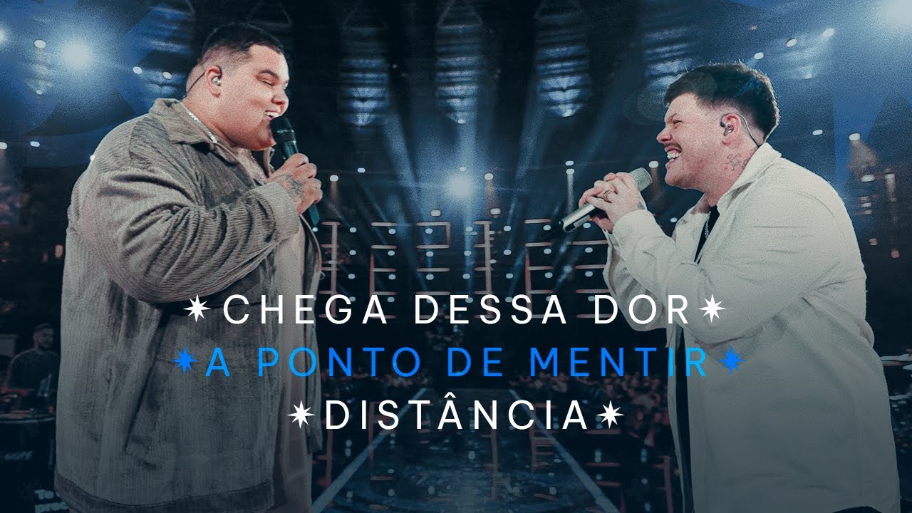 Grupo Menos &eacute; Mais, Ferrugem - Chega Dessa Dor / A Ponto de Mentir / Dist&acirc;ncia (Clipe Oficial)