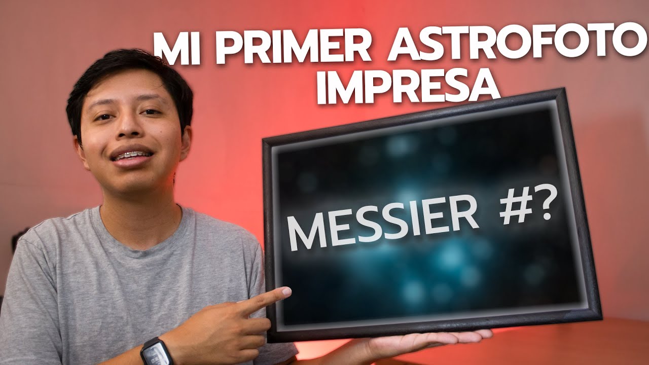 REGALO MI PRIMER ASTROFOTO 🔭🎁 | Imprimiendo una astrofotografía✨ 