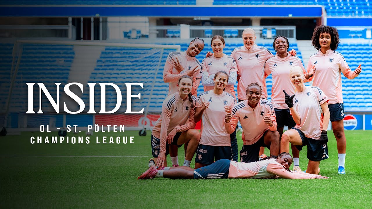 Inside - OL Lyonnes vs St. Pölten (3-0) 👀