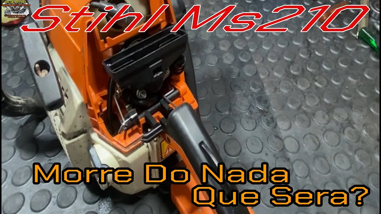 Motosserra Ms210 Morre Do Nada
