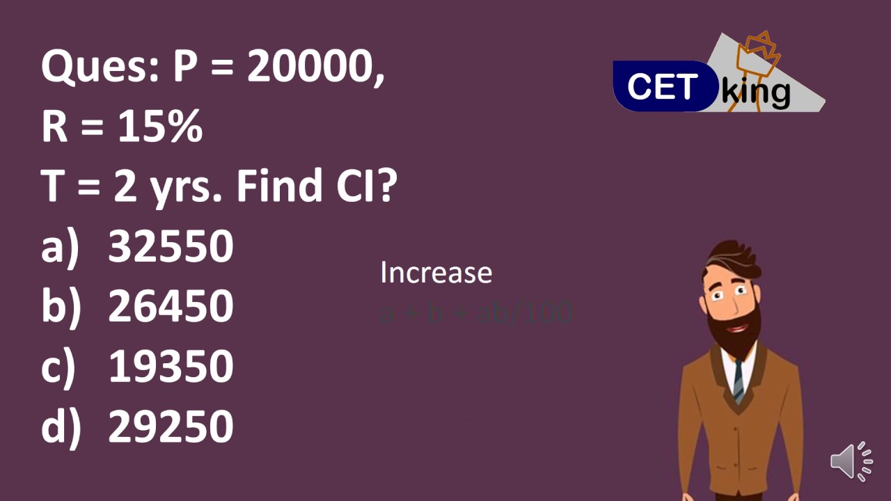 Compound Interest Shortcuts 30 seconds challenge