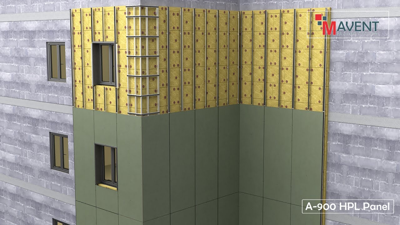 MAVent Facade Systems A-900 HPL BIG Panel