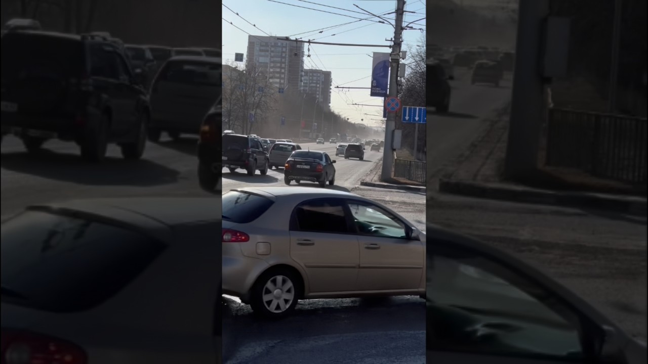 Две стороны Новокузнецка: Сверху дымка, снизу пыль&hellip;
